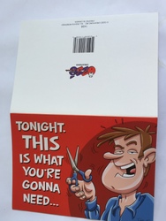 Cards - Greeting: 8B - GCARD - TONIGHT IS THIS WHAT ..... - 1438