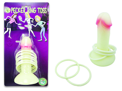 Games - Board And Drinking Etc: 5C - GLOW IN THE DARK RING TOSS - 99431G**