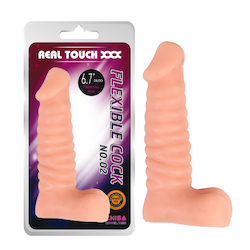 Dongs: 3A - REAL TOUCH - 6.7" FLEXIBLE COCK NO.2 - CN-103056433