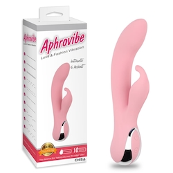 Rechargeable Vibes: 1C - APHROVIBE - INTIMATE G RABBIT - RECHARGABLE**
