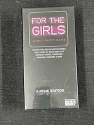 Games - Board And Drinking Etc: 5C - GAME -  FOR THE GIRLS - AUSSIE EDITION - FTG403AU*