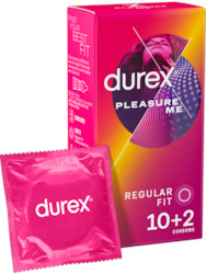 Condoms: 8A - DUREX - PLEASURE ME 12 - DX-PM-12**