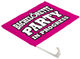 5B - BACHELORETTE CAR FLAG - NV049**