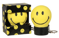 Key Chains: 2D - SMILEY KEY CHAIN - CLEARANCE**