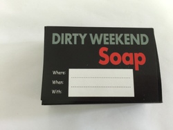Soap & Toiletries: 4C - SOAP - Dirty Weekend