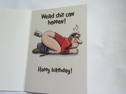 Cards - Greeting: 8B - GCARD - SEX AND ALCOHOL DONT MIX - 1275