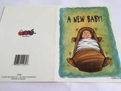 Cards - Greeting: 8B - GCARD - A NEW BABY - 1232