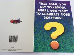 Cards - Greeting: 8B - GCARD - THIS YEAR YOU GET .... - 1321