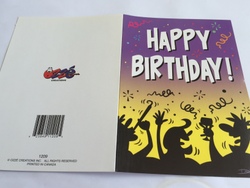 Cards - Greeting: 8B - GCARD - HAPPY BIRTHDAY ..... - 1209