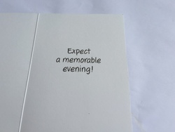 Cards - Greeting: 8B - GCARD - EXPECT A .... - 1345