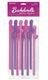 3D - DICKY SIPPER STRAWS  (10Pk) - Pink/Purple** - PD6203