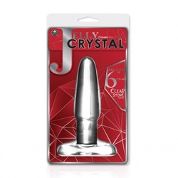 Butt Plugs: 2C - JELLY CRYSTAL 6" - F06H048A00