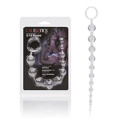🧵 Beads & Booty Things: 2C - PLATINUM  X-10 ANAL BEADS - SE-1199-05 LAST ONE