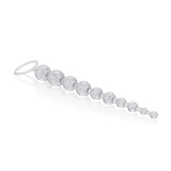 🧵 Beads & Booty Things: 2C - PLATINUM  X-10 ANAL BEADS - SE-1199-05 LAST ONE