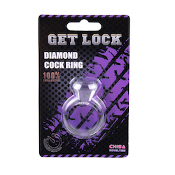 C & B: 1E - GET LOCK - DIAMOND COCK RING - CN-100310951
