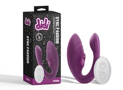 COUPLES VIBES: 1C - DIDI - SYNC PASSION COUPLES VIBE - RECHARGEABLE**