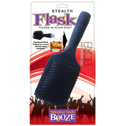 Other Novelty Lines: 4B - FLASK - HAIRBRUSH - 76306**