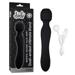 Rechargeable Vibes: 1C - DIDI - DUAL ENDED ULTIMATE WAND - RECHARGEABLE**