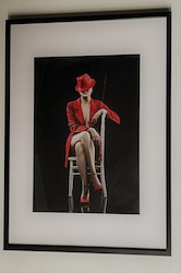 SENSUAL ART: LADY IN RED - S-LIR-8762**