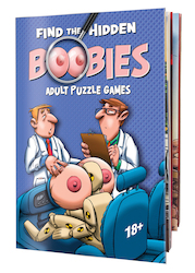 NOVELTY AND GIFT LINES: 5A - FIND THE BOOBIES - BOOK-02**