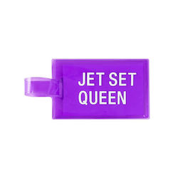 Gift Ideas: S - BAG TAGS - JET SET QUEEN -126798**