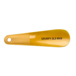 Age Gift Lines: S -SHOE HORN  - GRUMPY OLD MAN - 122515**