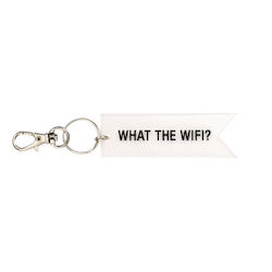Key Chains: 2D - KEY CHAIN - WHAT THE WIFI?- 125024**