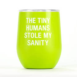 WINE GLASSES: 7B - INSULATED MUG -TINY HUMANS - 127762**