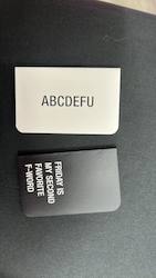 ABOUT FACE NOVELTIES: 4C - SAW WHAT - MINI NOTEBOOKS - 115901**