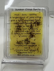 🔥ORNAMENTAL CANDLES WITH ATTITUDE 🔥: 1D - MELTS - 🍋 Summer Citrus Spritz**