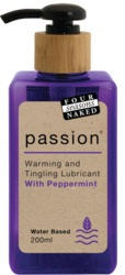🧴 SLIDE INTO IT — Massage & Lubes: 8A - FOUR SEASONS - PASSION LUBE 200ML - LUB042**