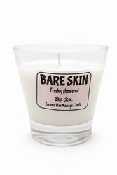 🔥 SKIN & FLAME – Coconut Wax Massage Candles: Bare Skin - Coconut Wax Massage Candle - 200ml **