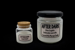 🔥 SKIN & FLAME – Coconut Wax Massage Candles: After Dark - Coconut Wax Massage Candle - 120ml **