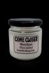🔥 SKIN & FLAME – Coconut Wax Massage Candles: 💫 Come Closer - Coconut Wax Massage Candle - 120ml **