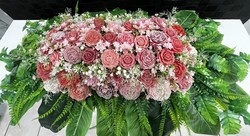 💜 Casket Displays 💜: 🌸 Blush Remembrance Casket Display