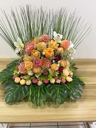 💜 Casket Displays 💜: 🌿 GOLDEN MEMORIES CASKET DISPLAY 🌿