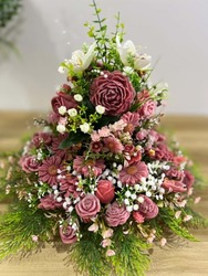 🕊️ Remembrance Displays: 🌿 DUSTY ROSE REMEMBRANCE DISPLAY