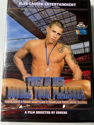 🍆🍆 MALE 4 MALE: DVD - GAY - BTWICE AS NICE...**