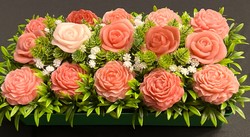 🕊️ Memorial Arrangements 🕊️: 🌸 The Rose Garden - SJ-SMD-01** 🌸