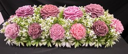 🕊️ Memorial Arrangements 🕊️: 🌸Pink and Plum Peony Garden - SJ-LGMD-07** 🌸