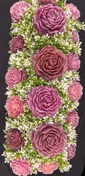 🕊️ Memorial Arrangements 🕊️: 🌸Pink and Plum Peony Garden - SJ-LGMD-07** 🌸