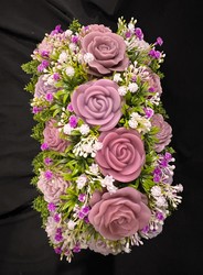 🕊️ Memorial Arrangements 🕊️: 🌸Mauve Rose and Peony Garden - SJ-MEDMD-01** 🌸