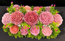 🕊️ Memorial Arrangements 🕊️: 🌸Pink Peony Garden - SJ-MEDMD-03** 🌸