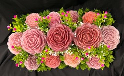 🕊️ Memorial Arrangements 🕊️: 🌸Pink Peony Garden - SJ-MEDMD-03** 🌸