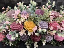 🌸Floral Arrangements: 🌸 MEADOW BLUSH FLORAL DISPLAY 🌸