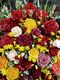 🌹 GOLDEN SUNSET FLORAL DISPLAY 🌹