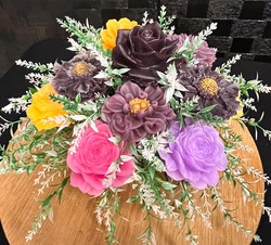 Our Hire Collection: 🌸 AUTUMN JEWELS FLORAL BOWL DISPLAY 🌸