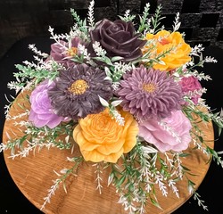 Our Hire Collection: 🌸 AUTUMN JEWELS FLORAL BOWL DISPLAY 🌸
